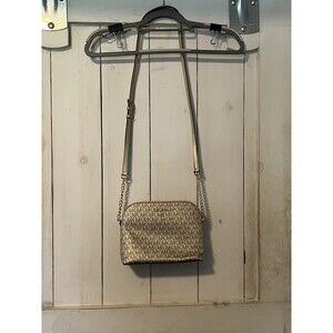 Michael Kors Women Large Dome Cindy Logo Dome Crossbody Bag NWT